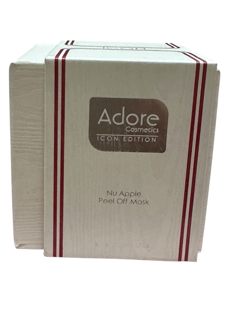 Adore Women Nu Apple Peel Off Mask - White with Red Stripes